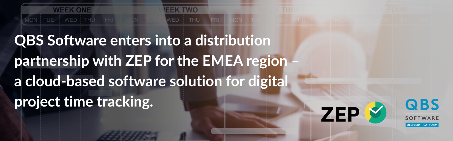 QBS Software enters into a distribution partnership with ZEP for the EMEA region